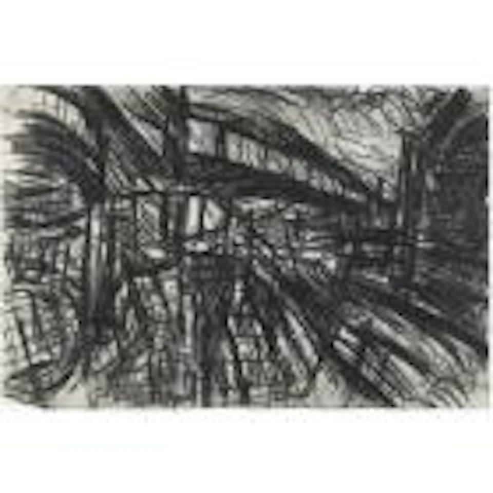 Kilburn Station by Leon Kossoff