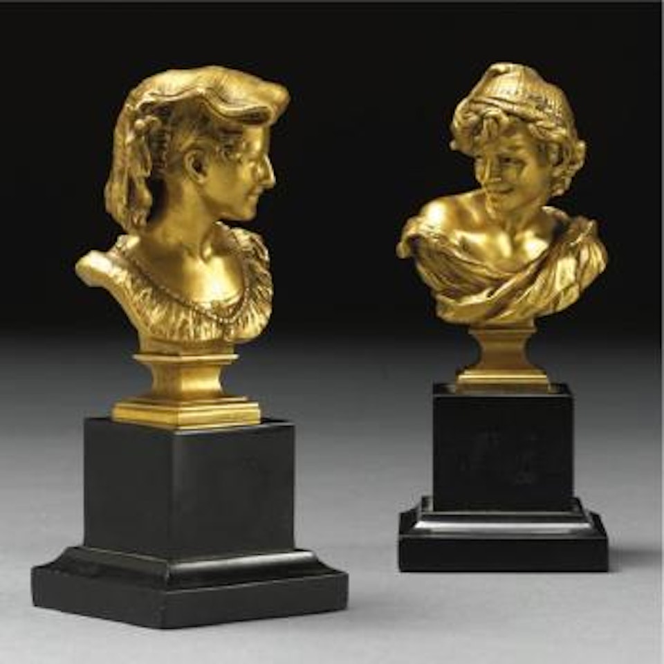 La Rieuse Napolitaine. Le Rieur Napolitain by Jean-Baptiste Carpeaux