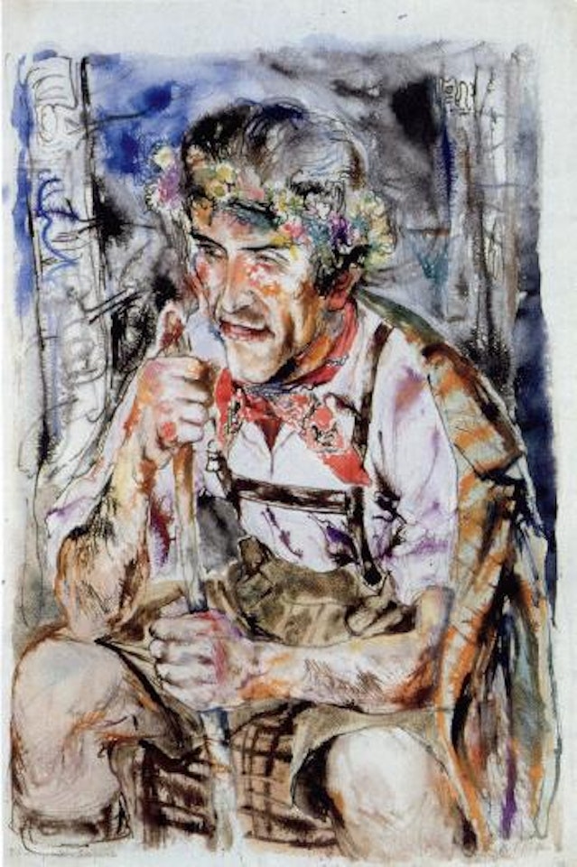 Schwarzwälder Bacchant by Rudolf Schlichter