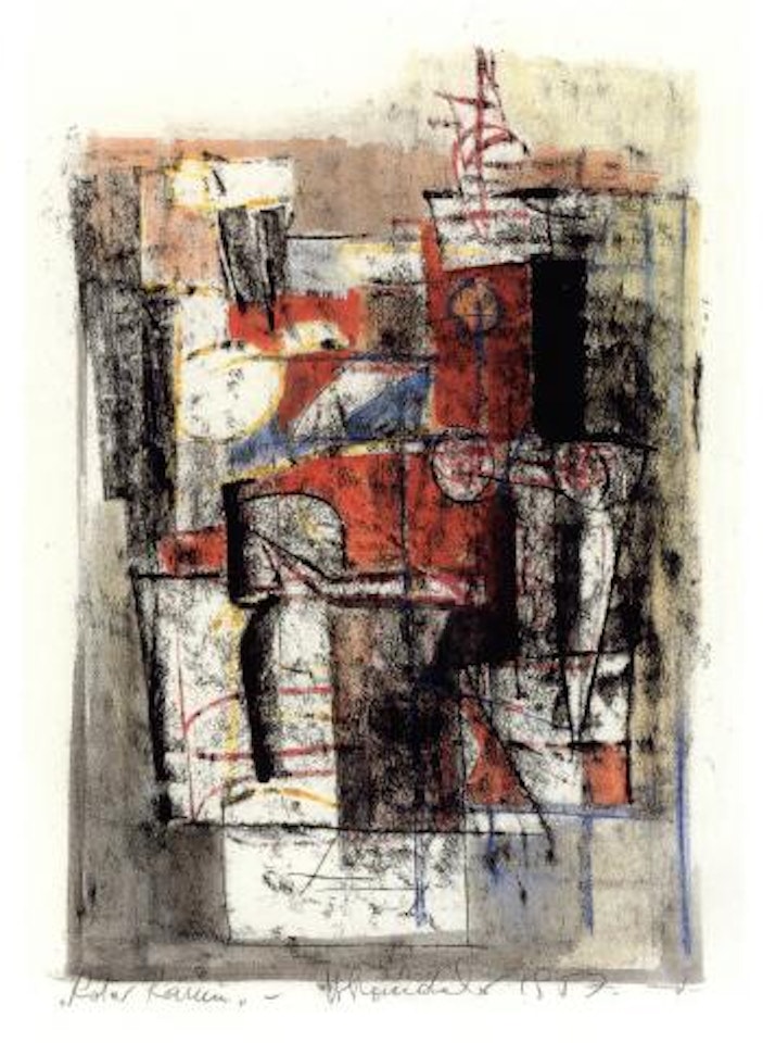 Roter Raum by Hans Staudacher