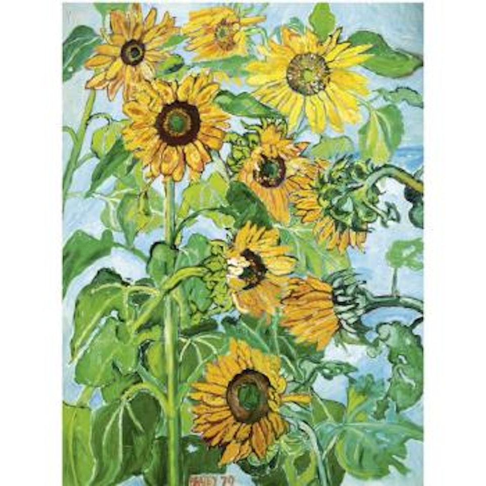 Sunflowers II by John Bratby
