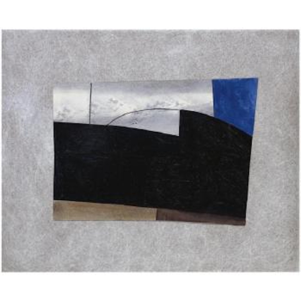 Blue and black by Ben Nicholson, O.M.