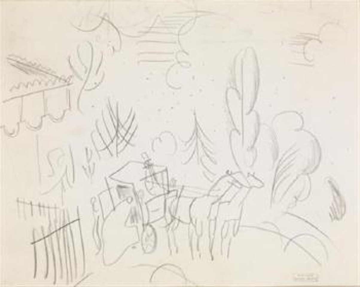 La Calèche by Jean Dufy
