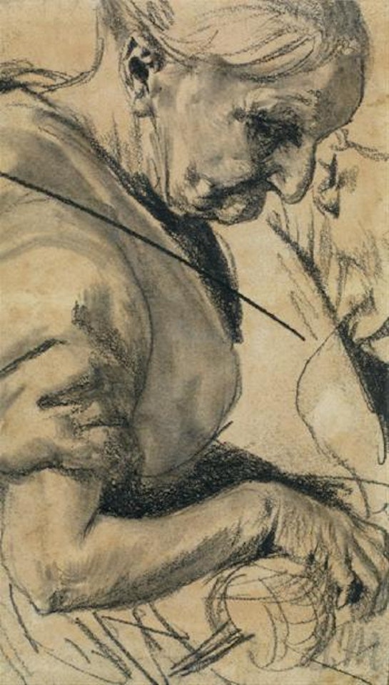 La fileuse by Adolph Menzel