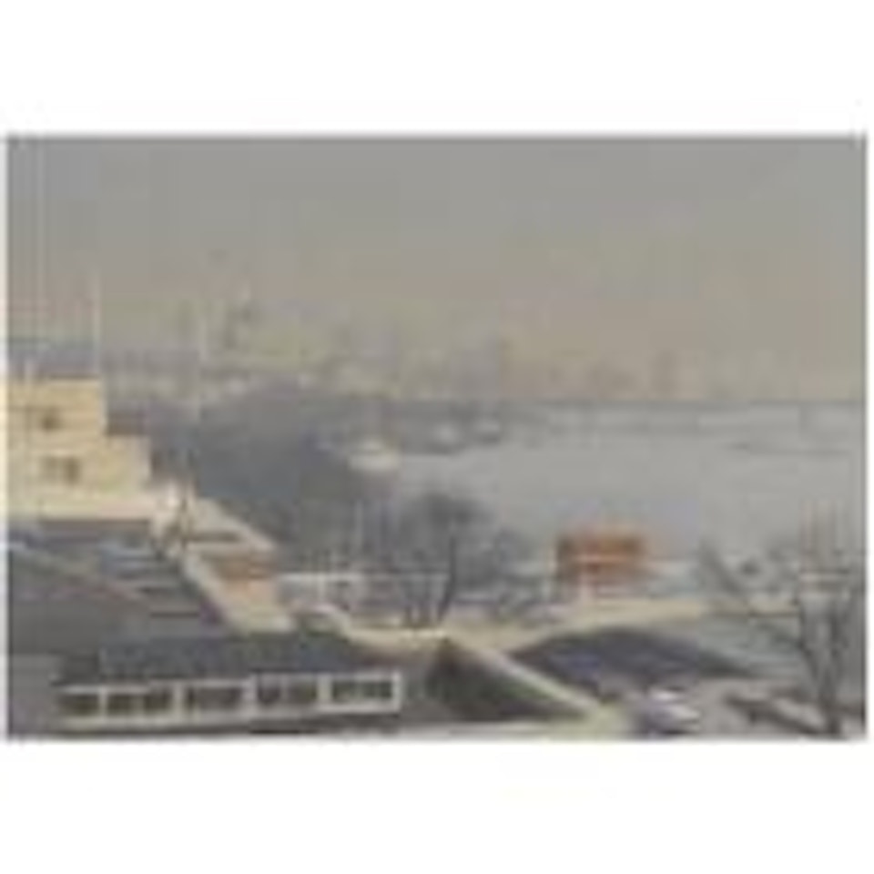 The Thames at Blackfriars by Edward Seago