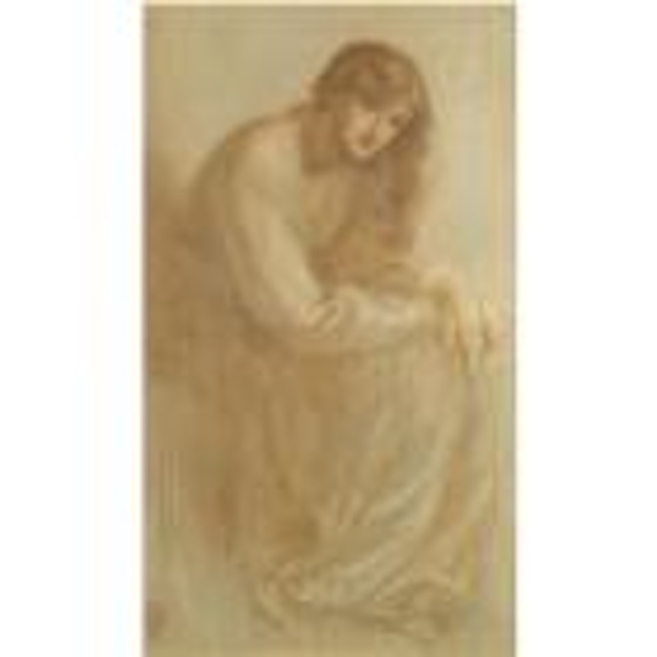 Portrait of Miss Alexa Wilding by Dante Gabriel Rossetti