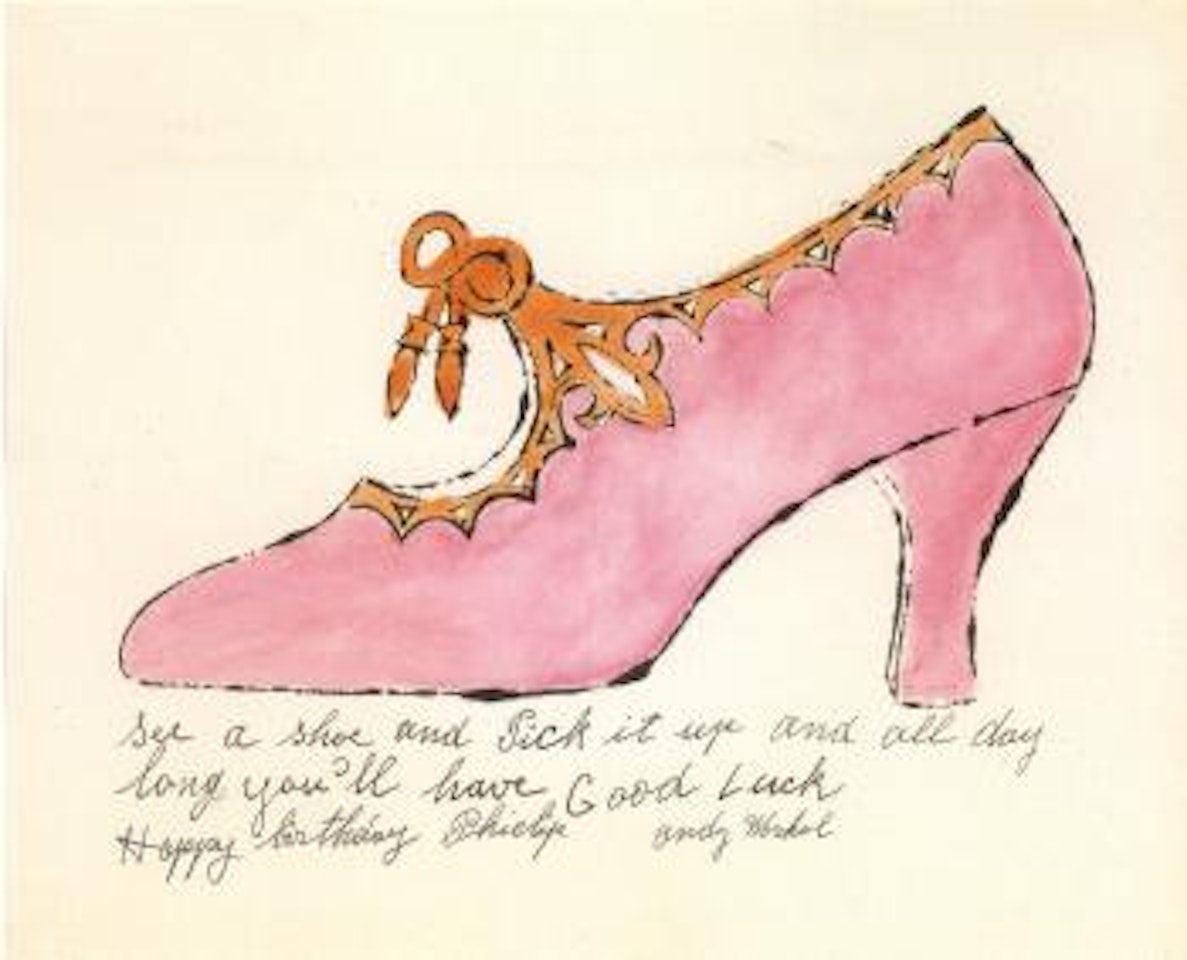 A la recherche du shoe perdu by Andy Warhol