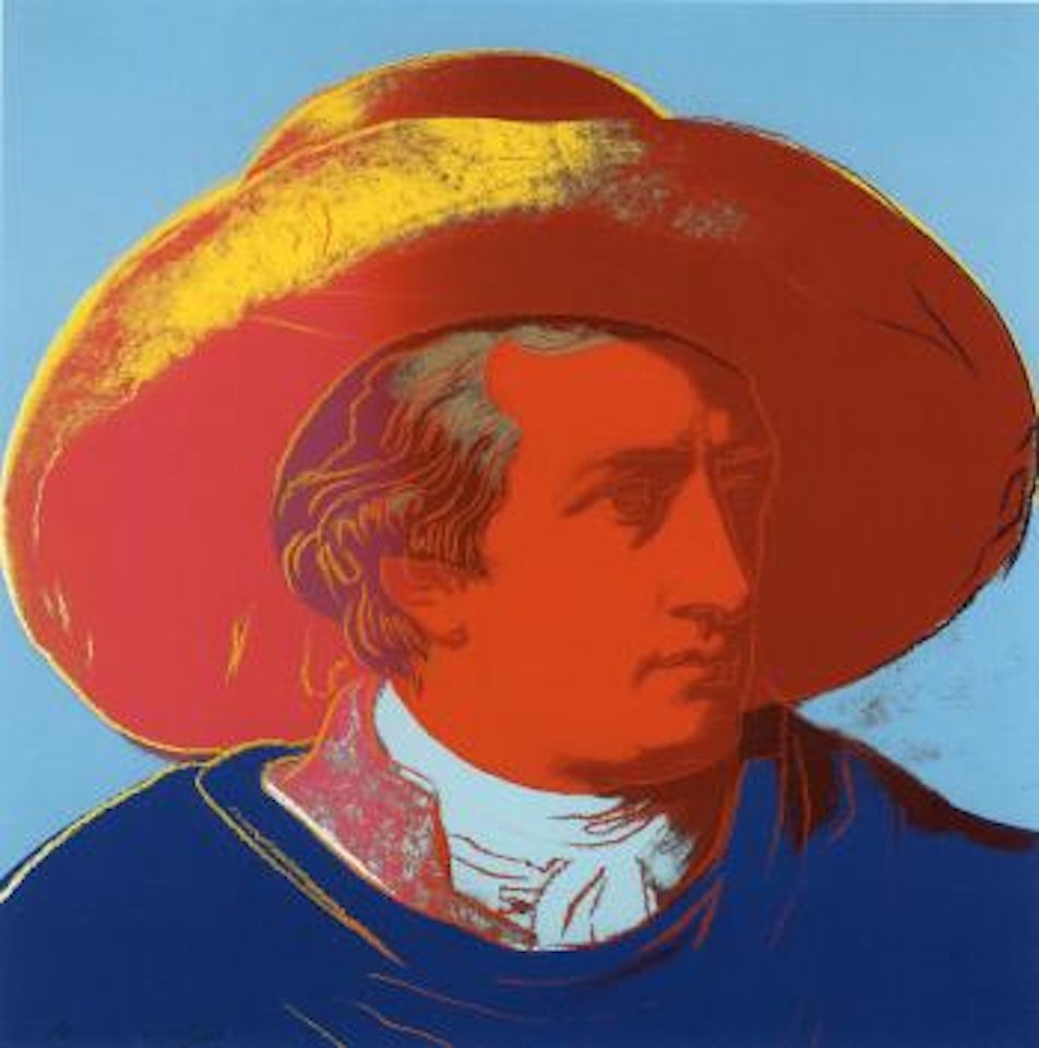 Goethe by Andy Warhol