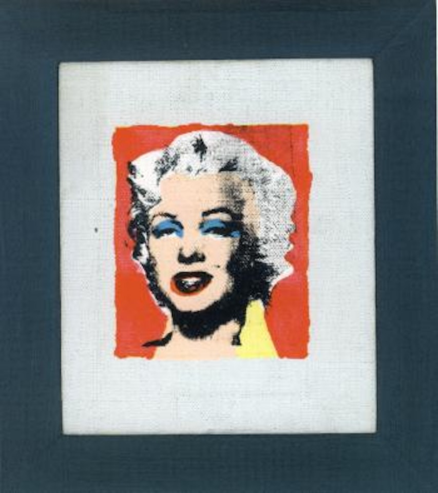 Marilyn with pink background by Richard Pettibone