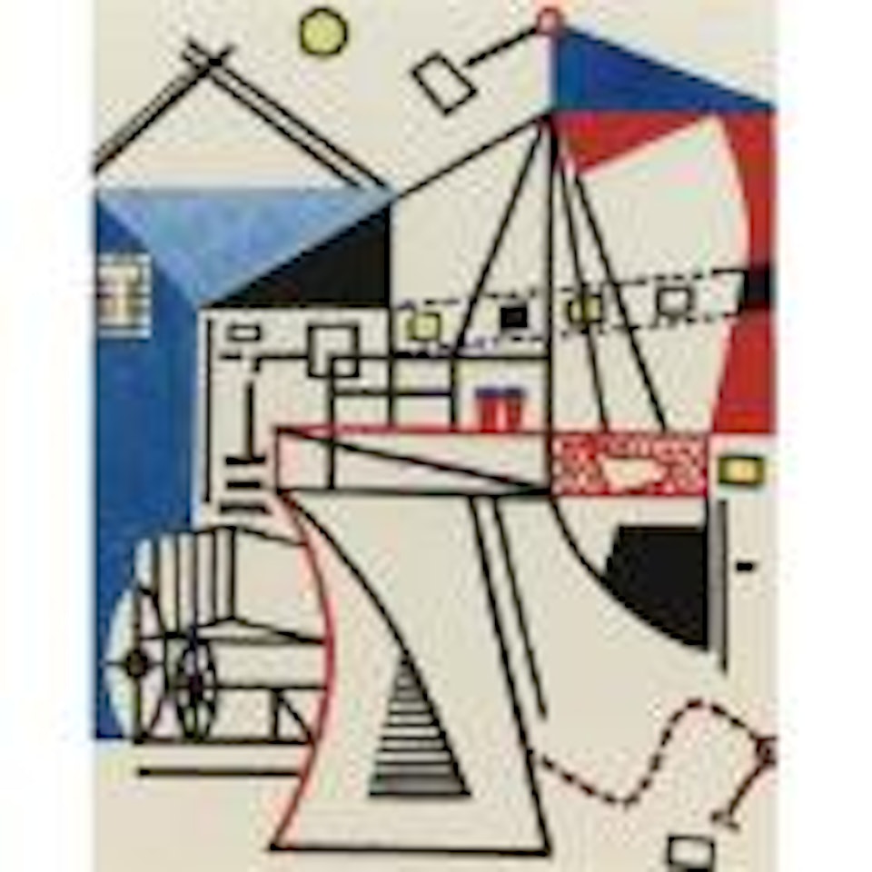 Seine cart by Stuart Davis