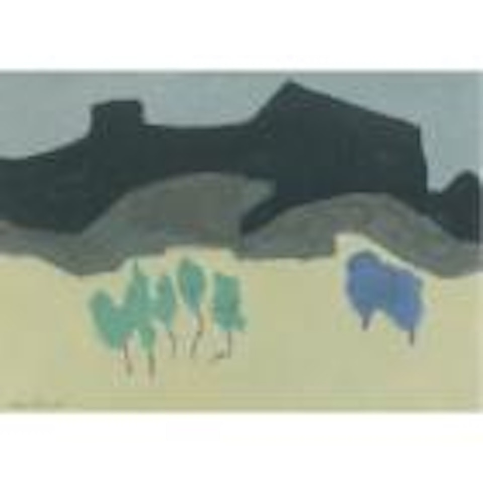 Mont Sainte Victoire by Milton Avery
