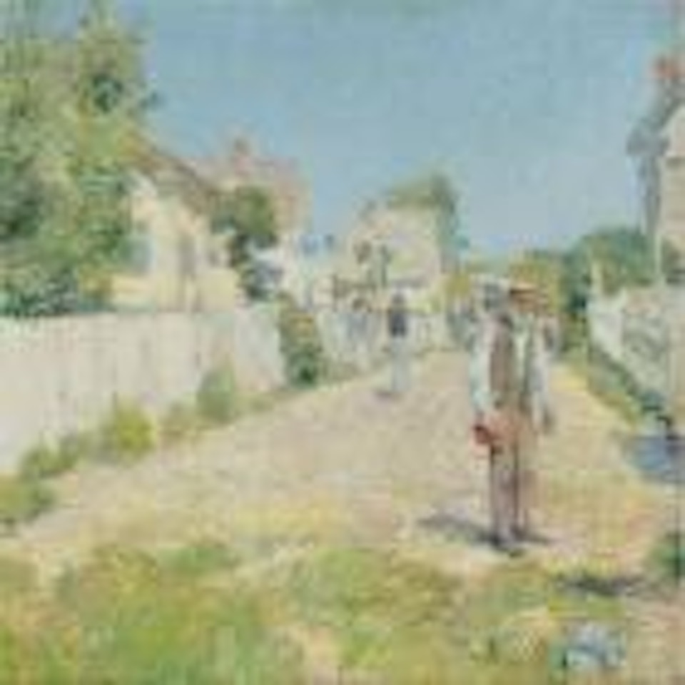 Street in Gloucester by Childe Hassam