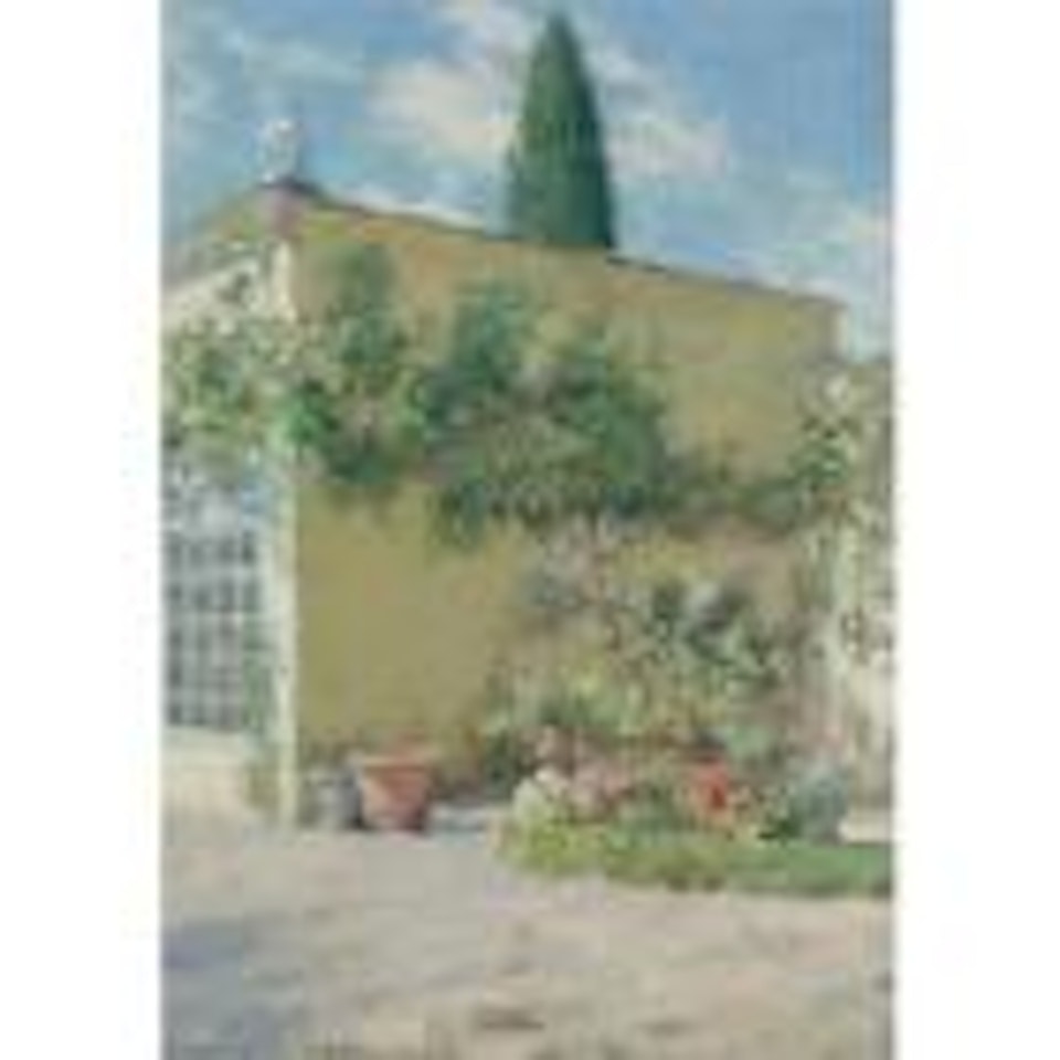 Orangerie of the Chase Villa in Florence by William Merritt Chase