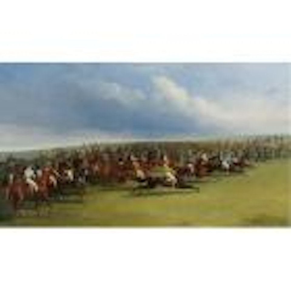 The Oaks 1845 - A false start by John Frederick Herring