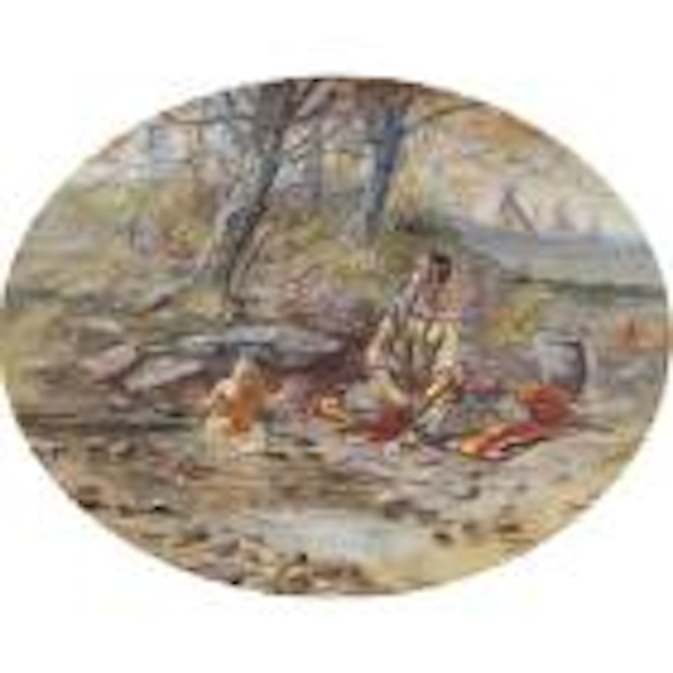 The bath by Charles M Russell
