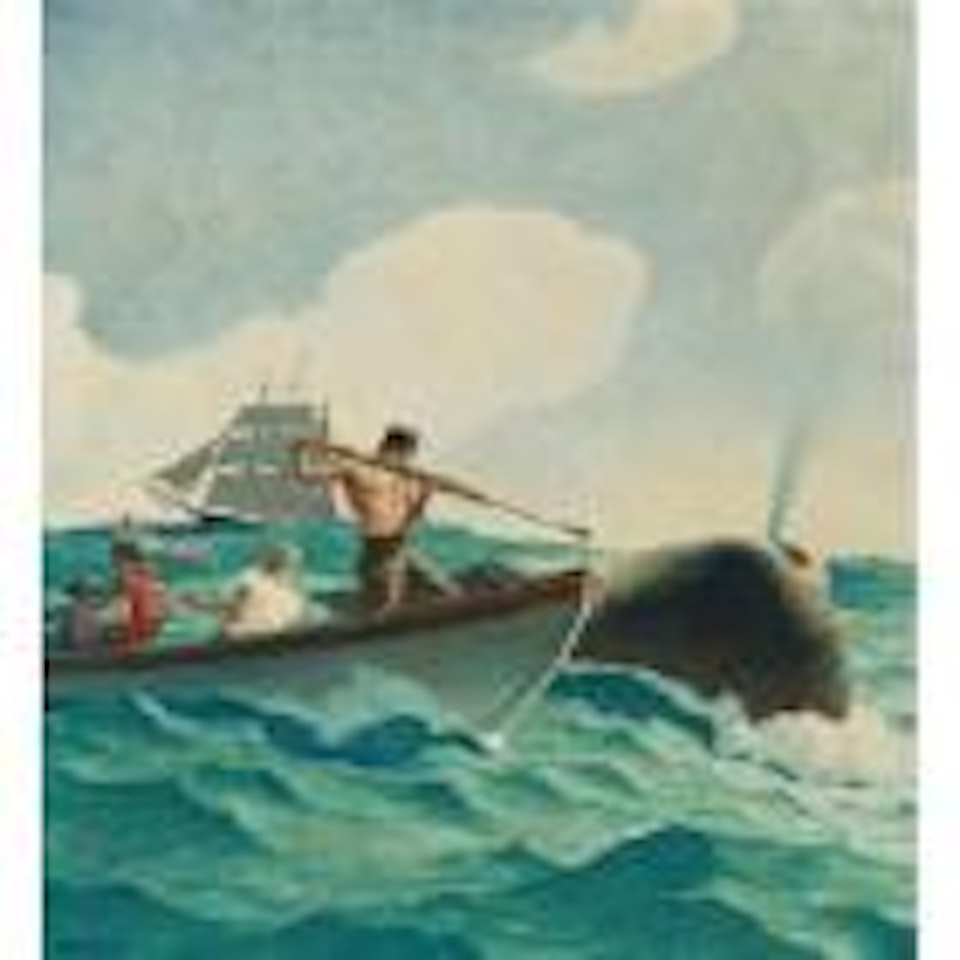 The Story of Whaling by Newell Convers Wyeth