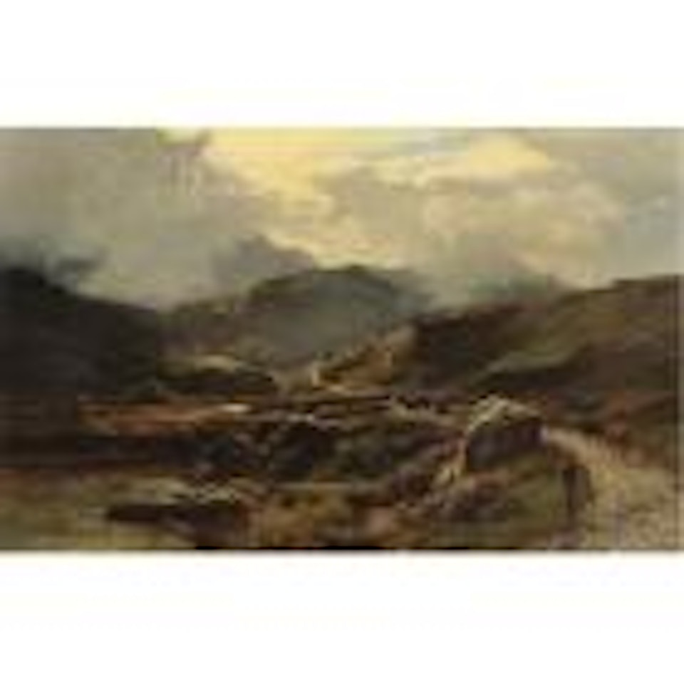 Near Beddgelert by Sidney Richard Percy