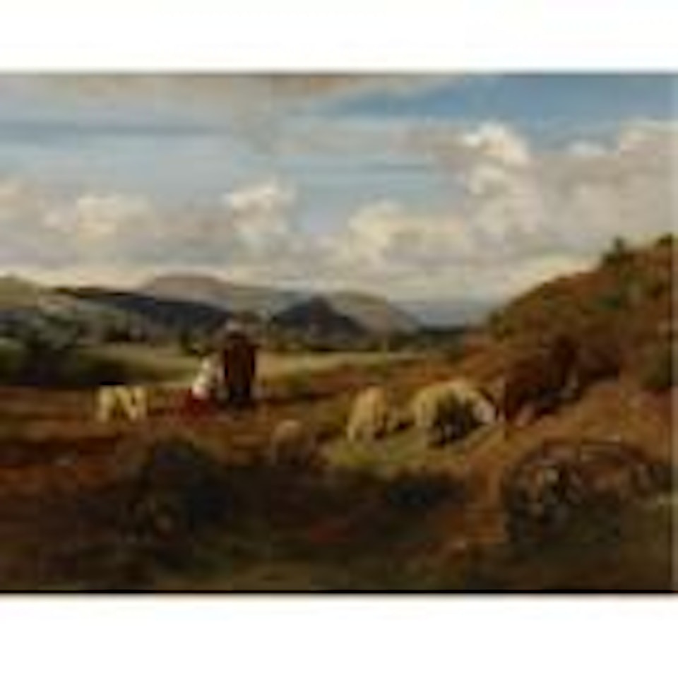 Shepherds and their flock by Rosa Bonheur