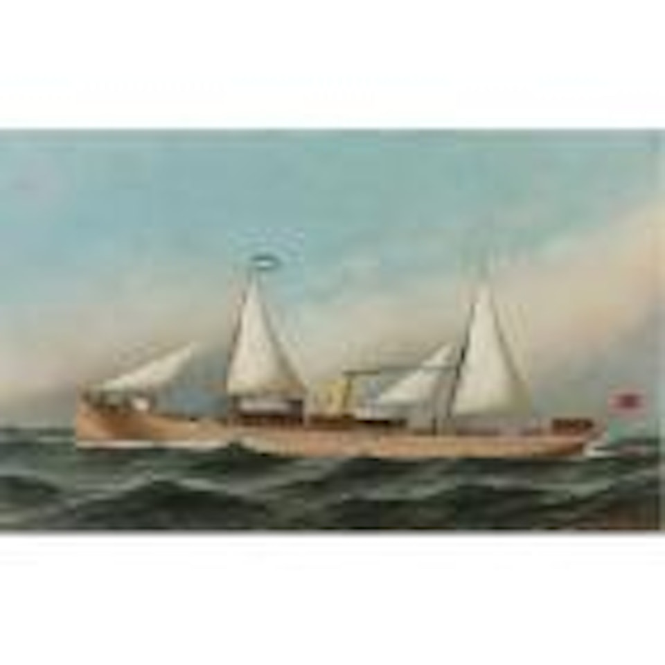 The ship Aguan by Antonio Jacobsen