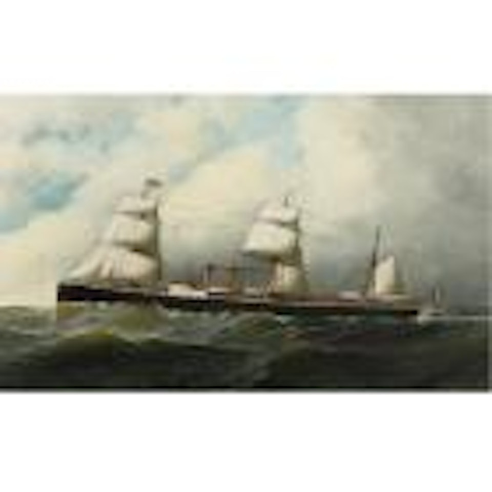 The ship Canada by Antonio Jacobsen