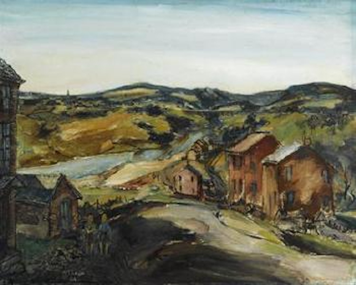 Mountain Village by Walter Emerson Baum