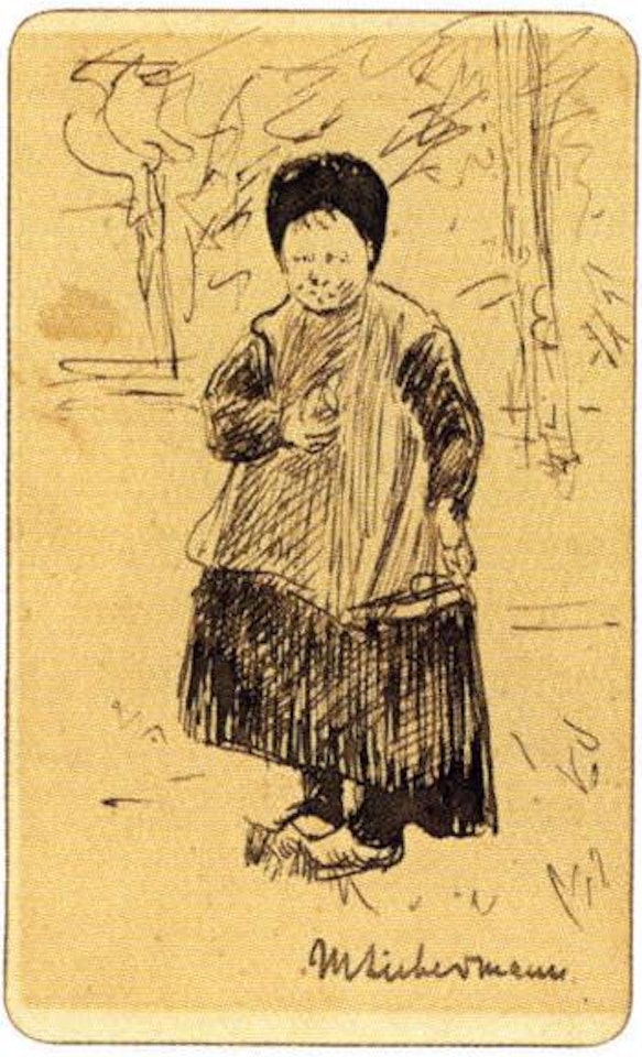 Eva by Max Liebermann