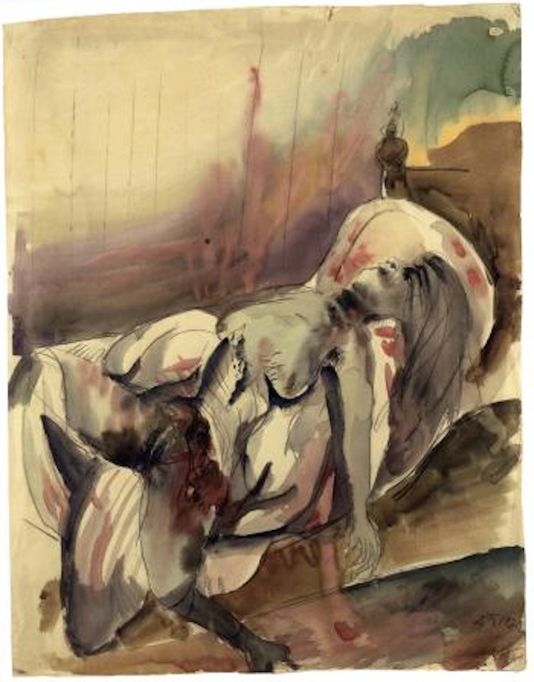 Lustmord I. Versuch by Otto Dix