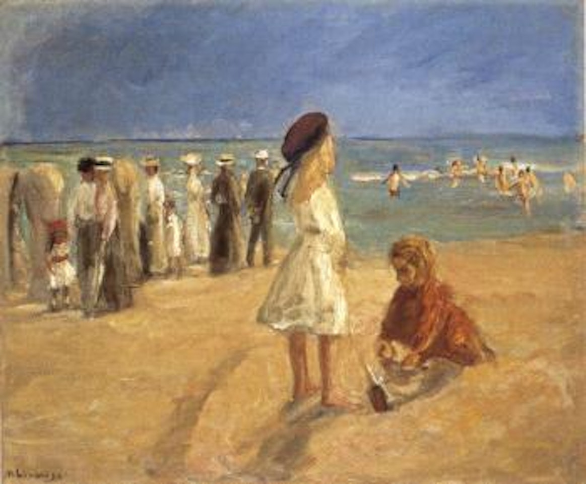 Strandleben by Max Liebermann