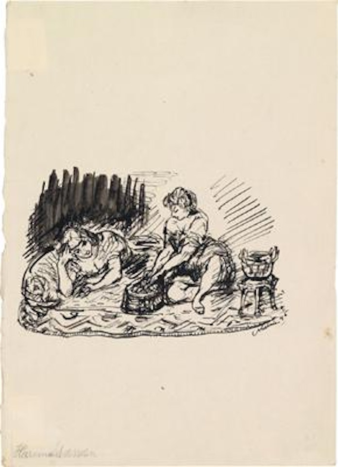 Haremsdame by Alfred Kubin
