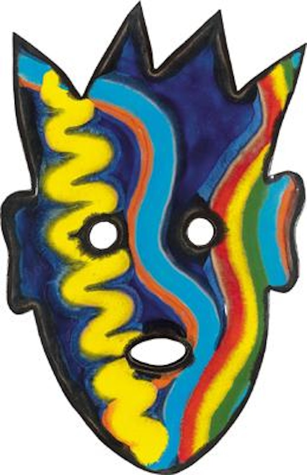 Wiggle Mask V by Kiki Kogelnik