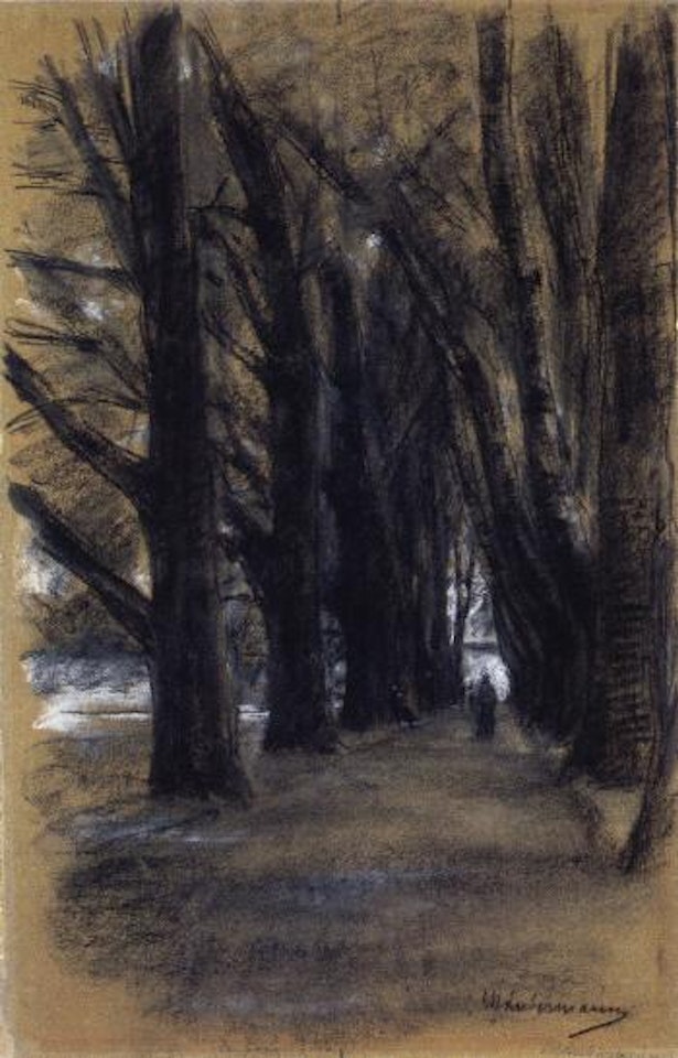 Allee in Rosenheim by Max Liebermann