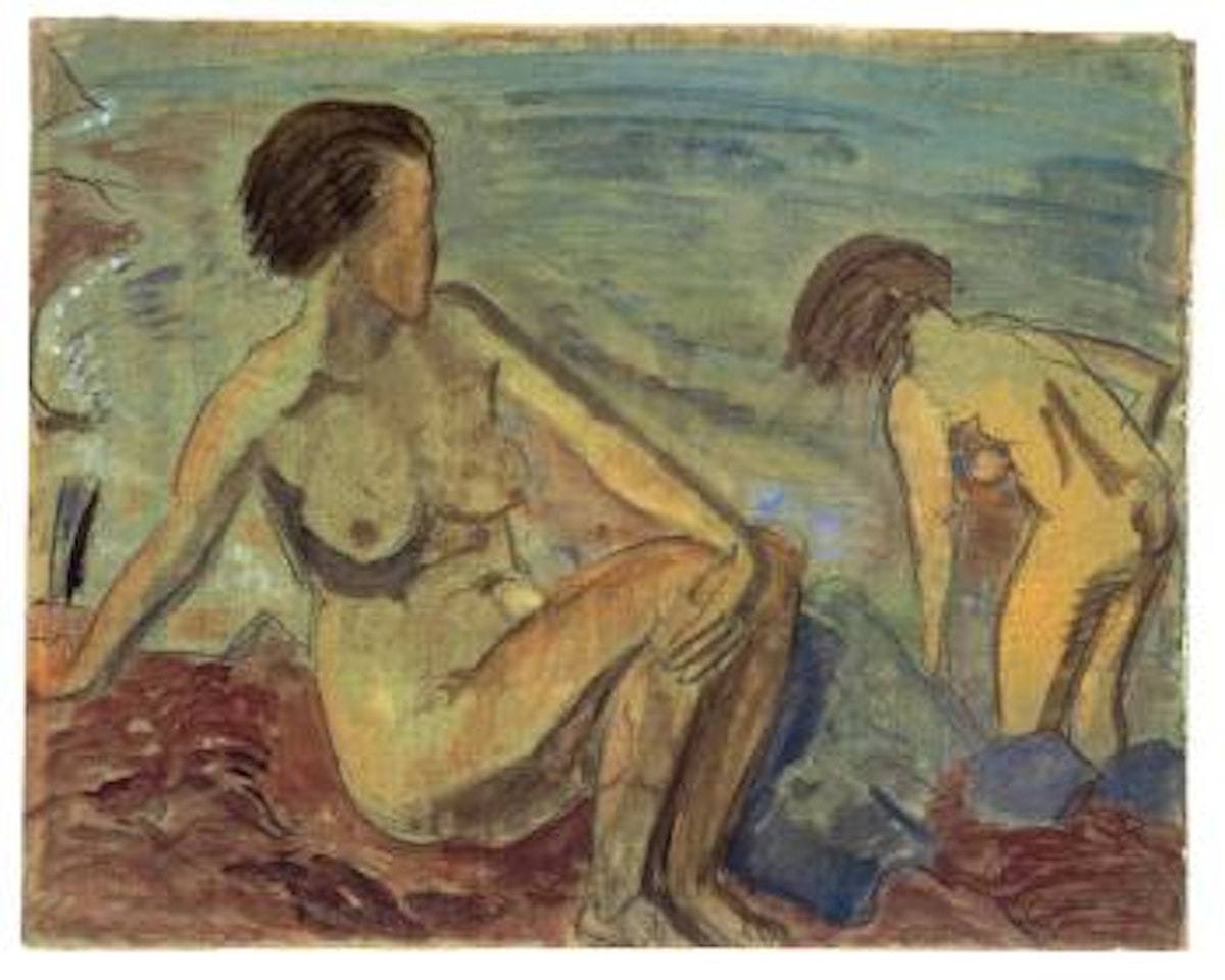Frauen am Wasser by Erich Heckel