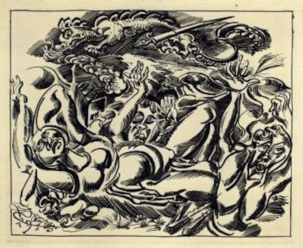 Apokalypse by Ludwig Meidner