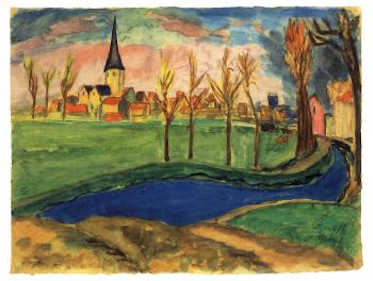 Gent by Erich Heckel