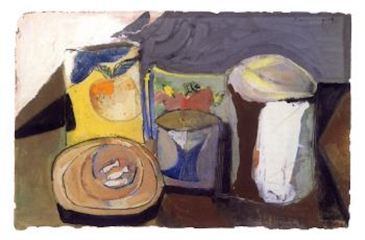 Tischstilleben by Emil Schumacher