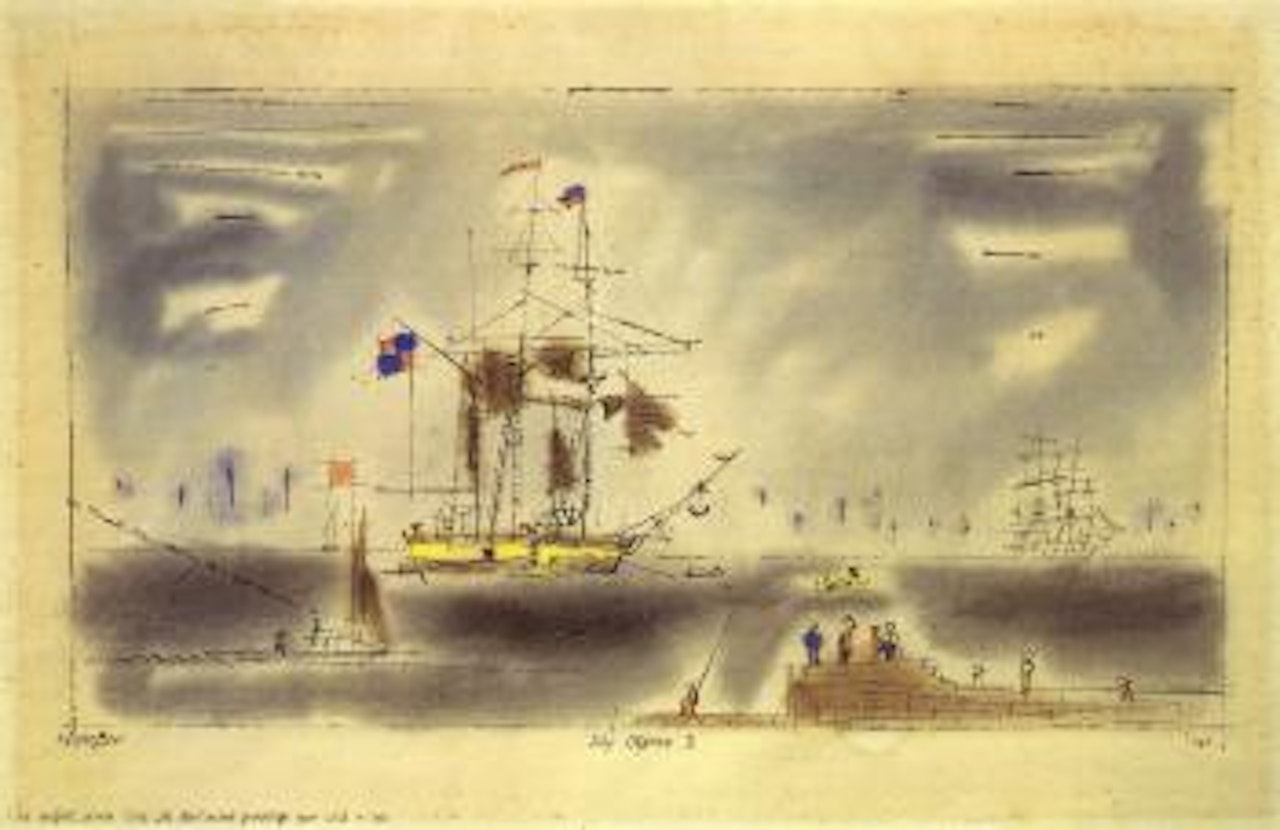 Jolly Offshore II by Lyonel Feininger
