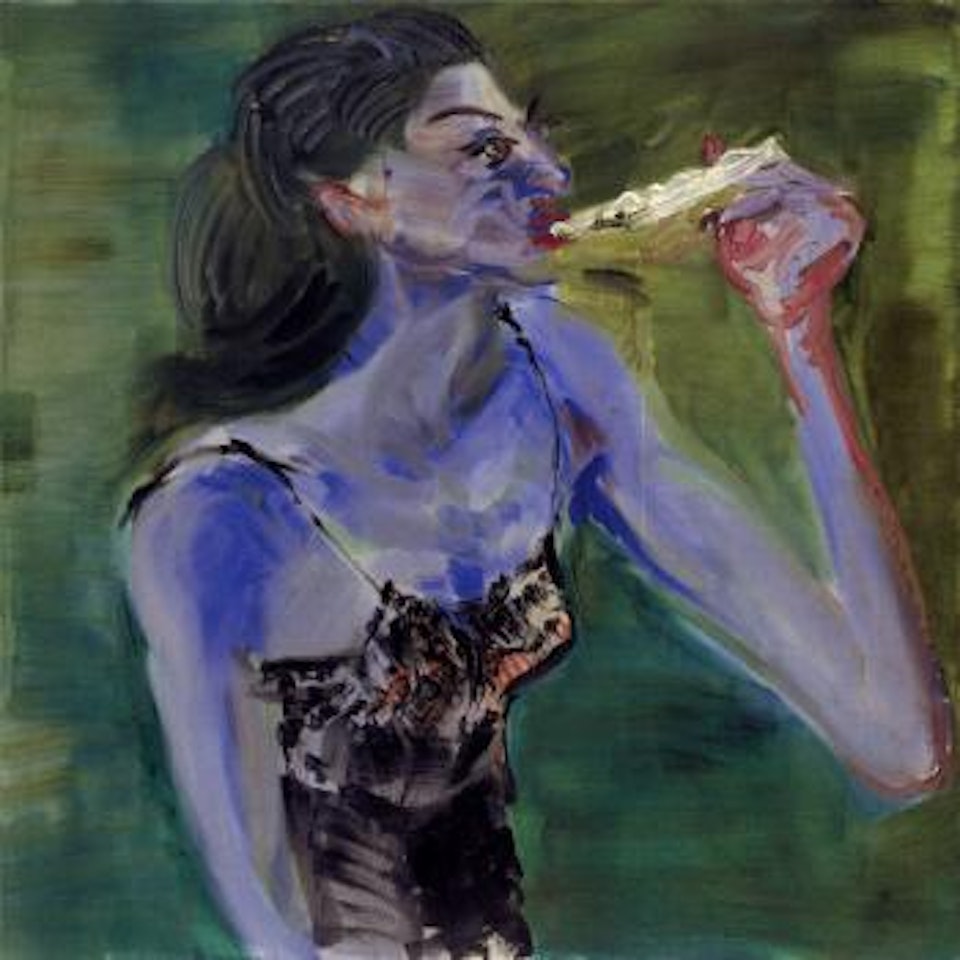 Austernesserin (Bianca) by Rainer Fetting