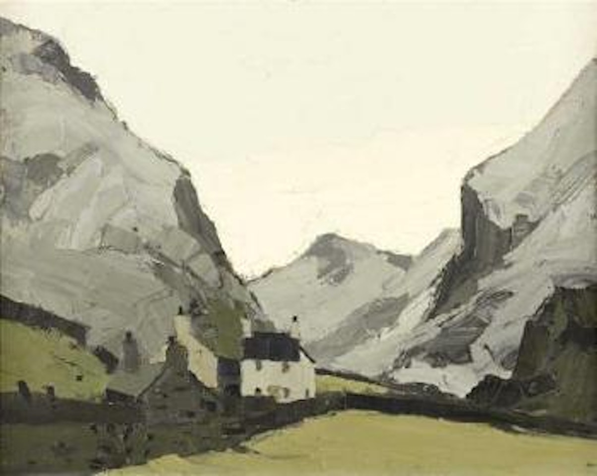 Winter in Gwastadnant by Kyffin Williams