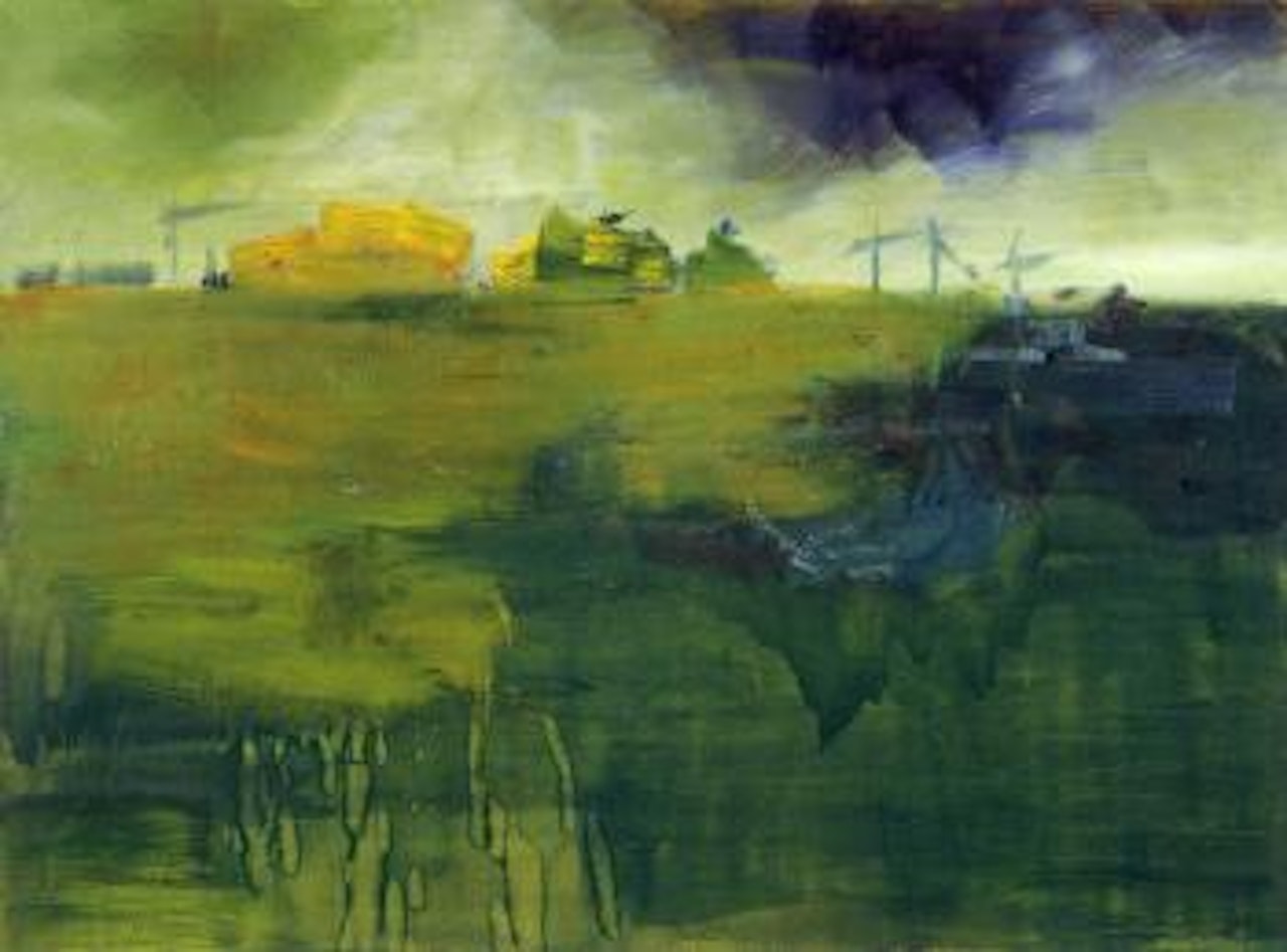 Potsdamer Platz by Rainer Fetting