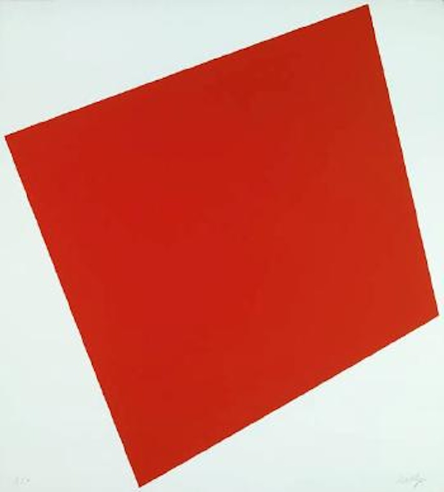 Red (G. 2033) by Ellsworth Kelly