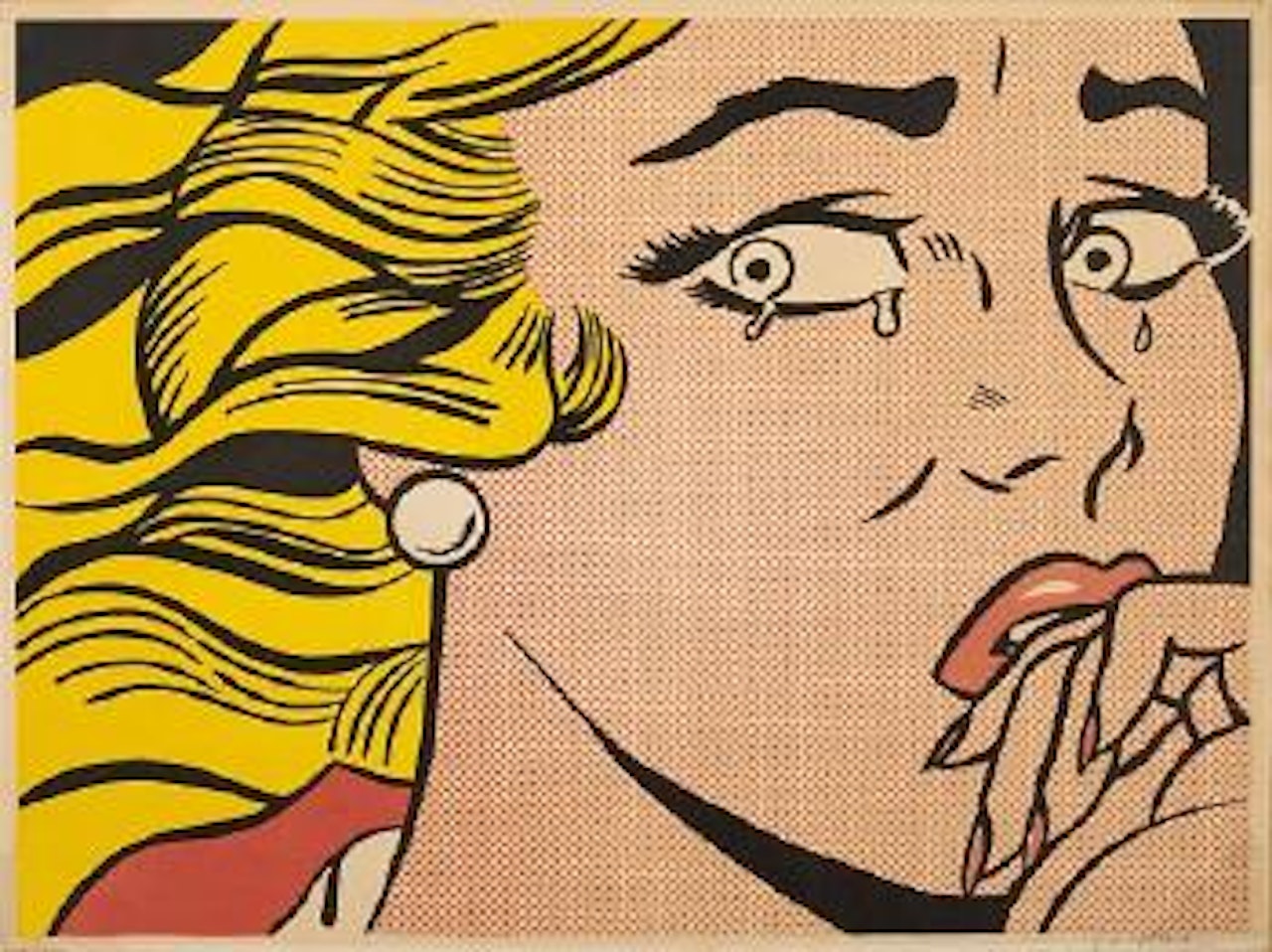 Crying Girl (C. II 1) by Roy Lichtenstein