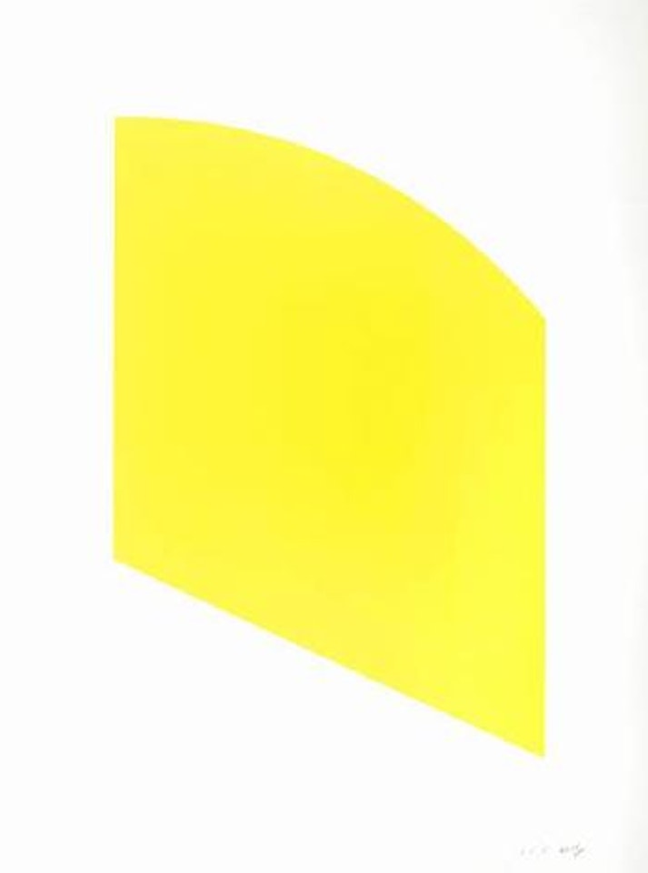 Yellow (G. 1995) by Ellsworth Kelly