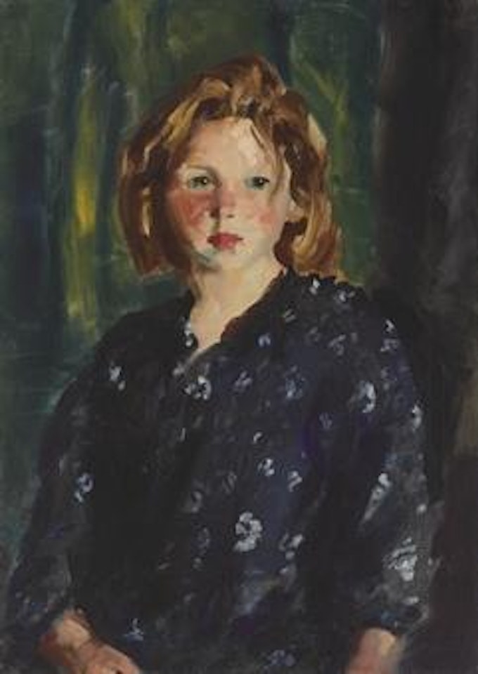 Portrait of a Girl by Robert Henri