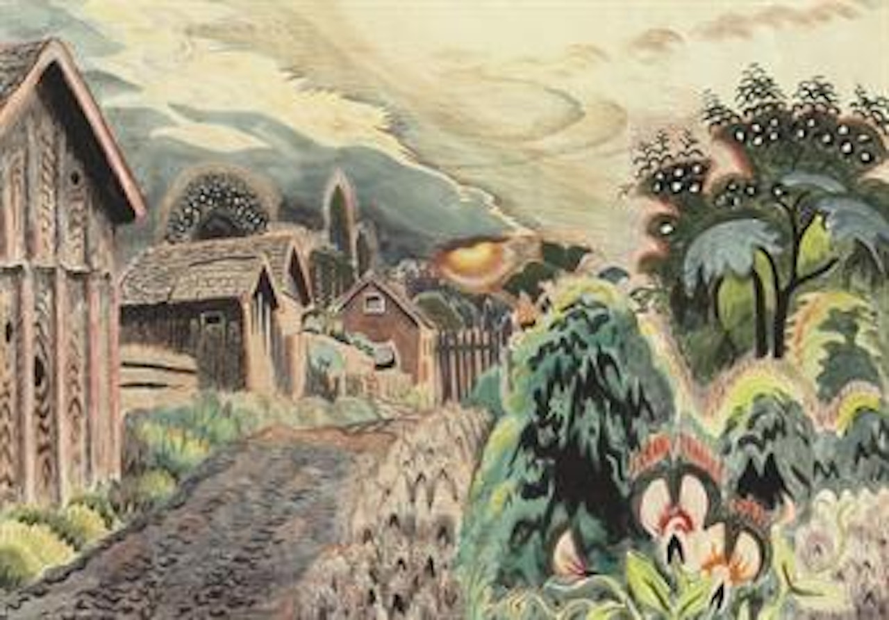 Sweet Pea Mood by Charles Burchfield