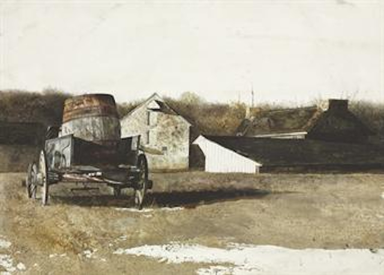 Cider Barrel by Andrew Wyeth