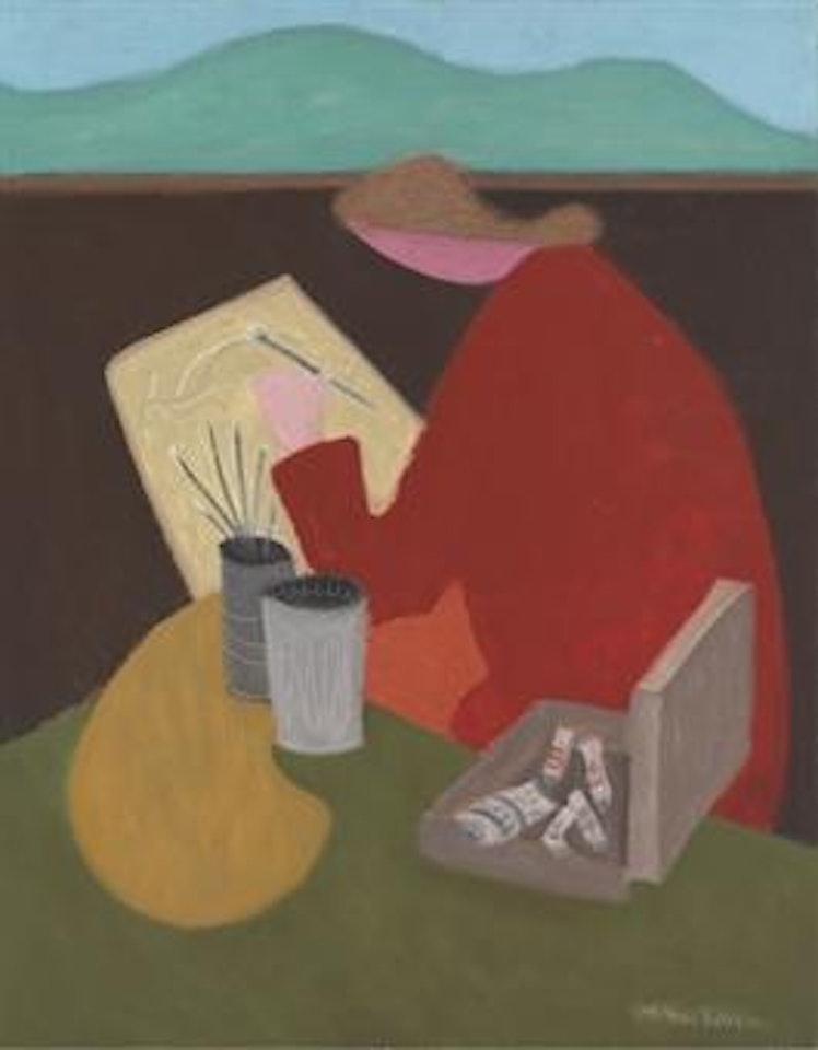 Sketcher by Milton Avery