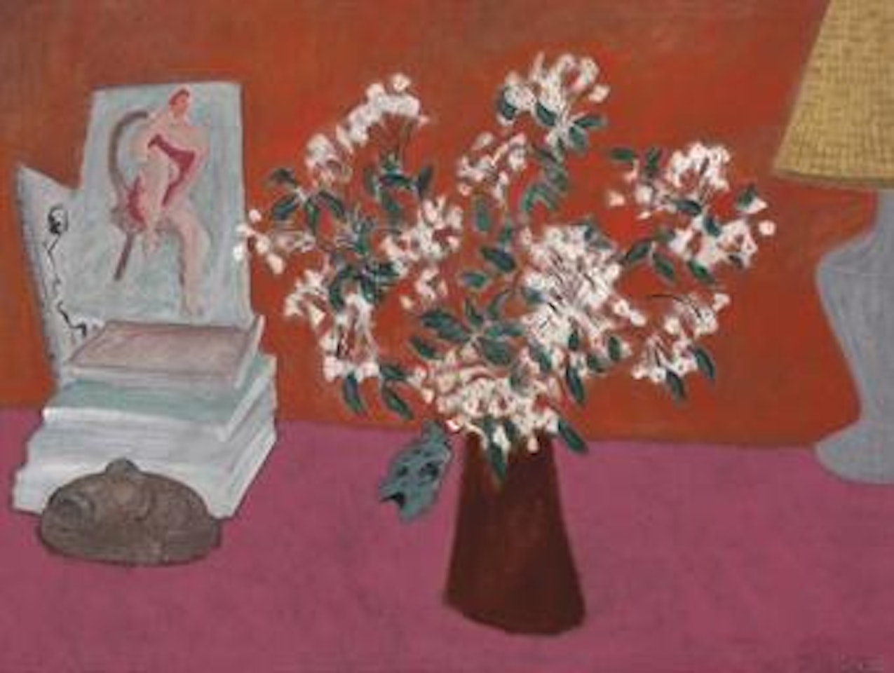 Still Life with Flowers by Milton Avery
