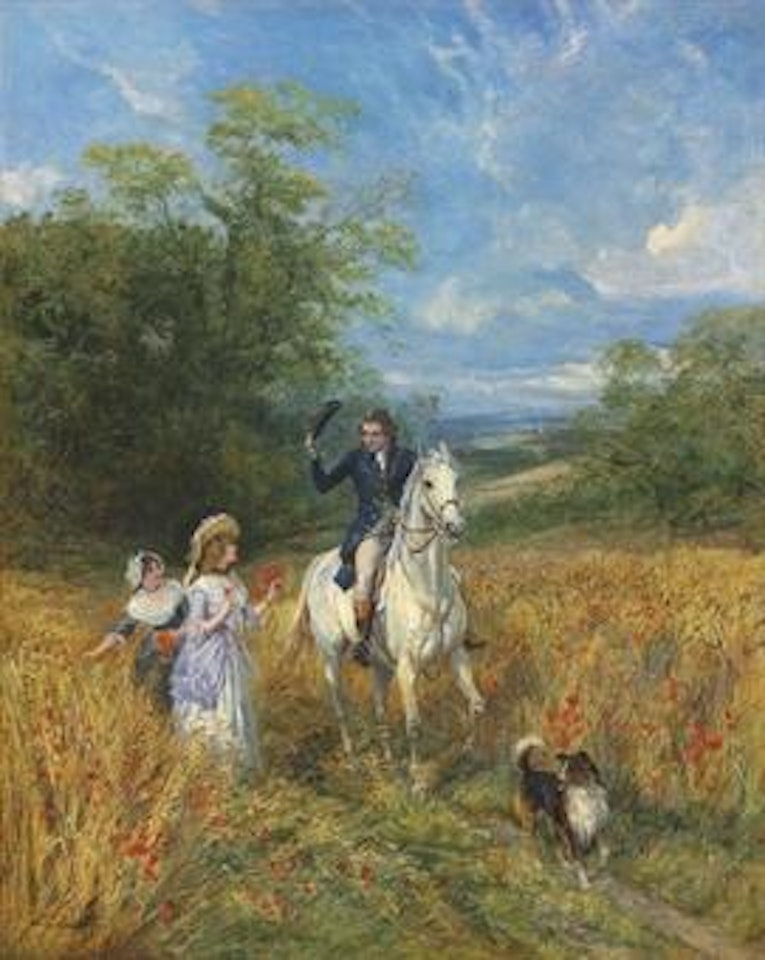 A passing greeting by Heywood Hardy