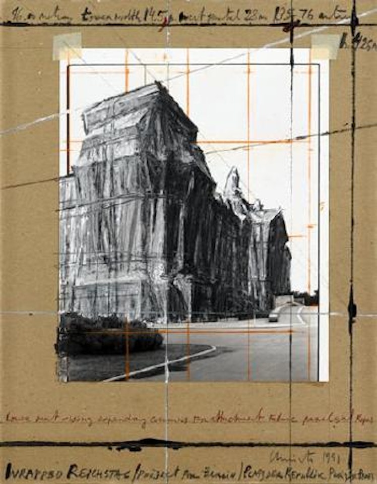 Wrapped Reichstag by Christo