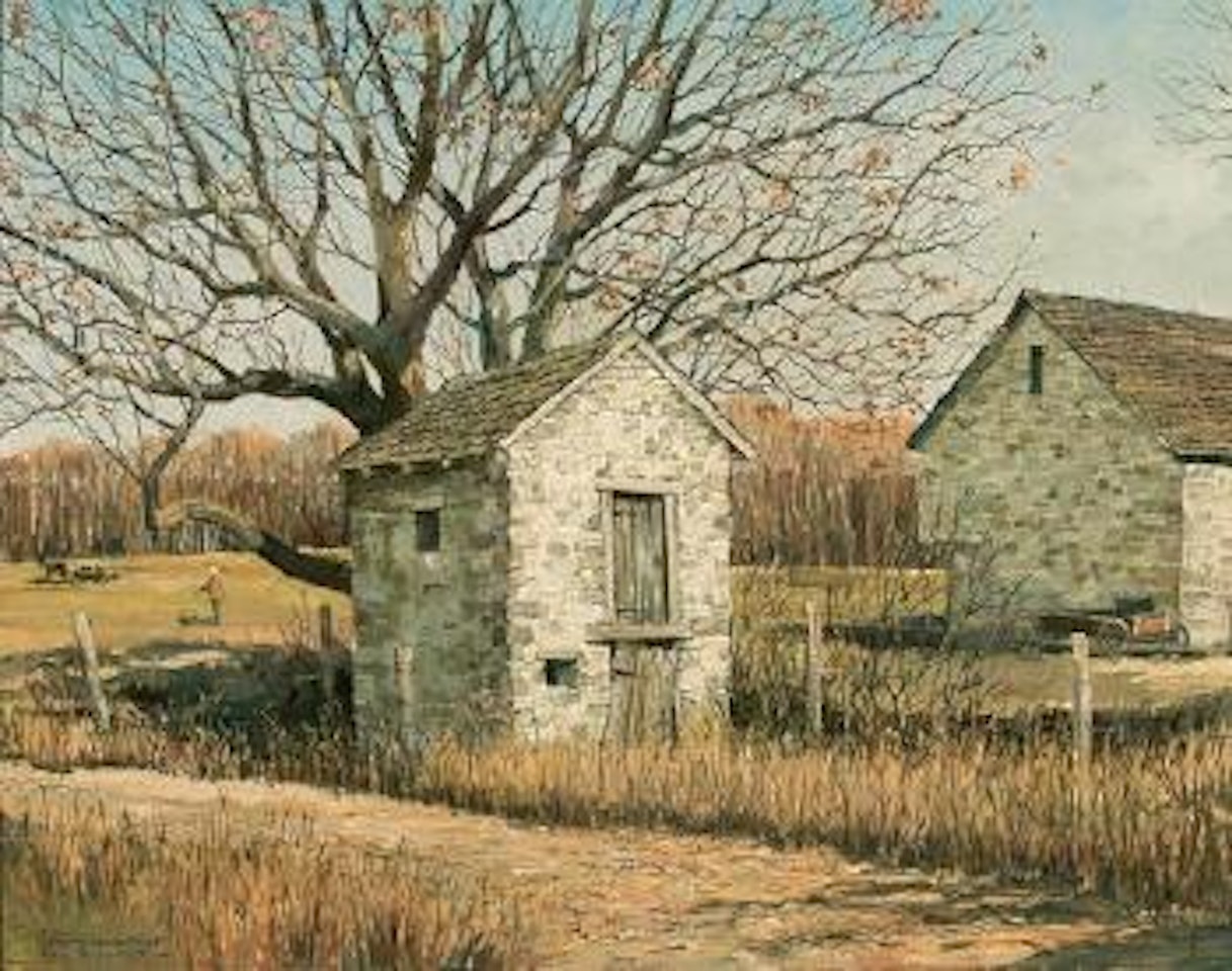Chester County spring house by Eric Sloane
